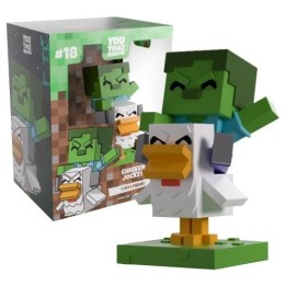 YOUTOOZ Minecraft - Chicken Jockey 12cm