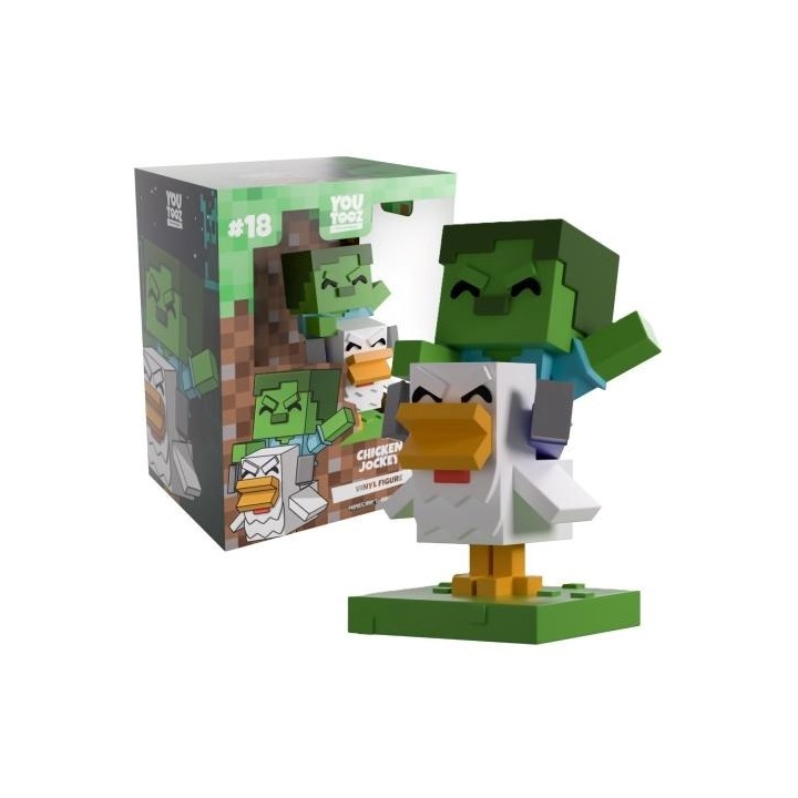 YOUTOOZ Minecraft - Chicken Jockey 12cm