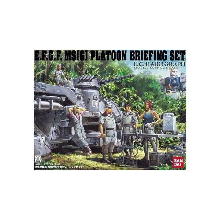 BANDAI E.F.G.F. MS[G] PLATOON AT BRIEFING SET