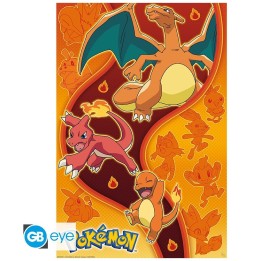 ABYSTYLE POKEMON - Poster Maxi (91.5x61): "Fire Type"