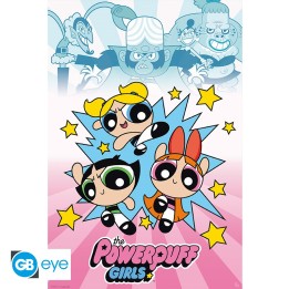 ABYSTYLE POWERPUFF GIRLS - Poster grende: "Girls vs villains" (91.5x61)