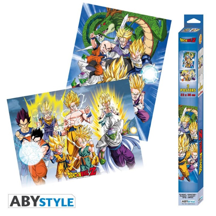 ABYSTYLE DRAGON BALL - Set 2 Poster: "Groups" (52x38)