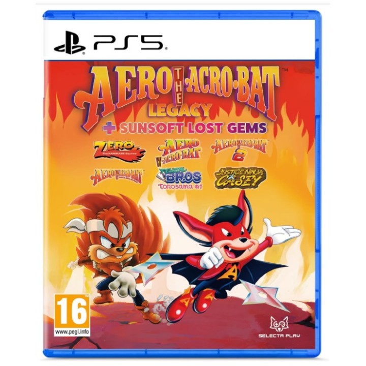 Aero the Acro-Bat Legacy + Sunsoft Lost Gems EU