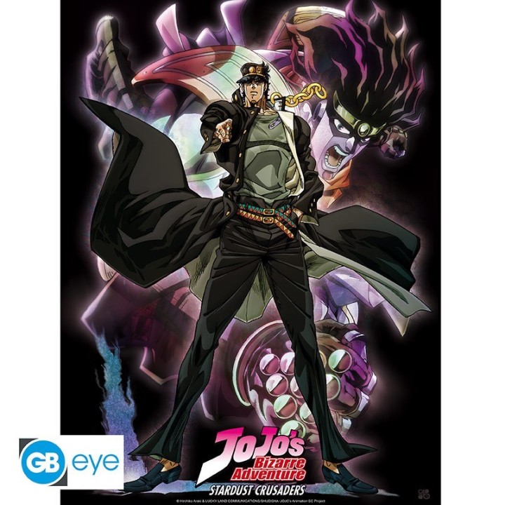 ABYSTYLE JOJO'S BIZARRE ADVENTURE - Poster 52x38 : " Star Platinum"