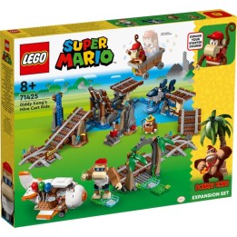 LEGO 71425 SUPER MARIO - Pack di espansione Corsa nella miniera di Diddy Kong