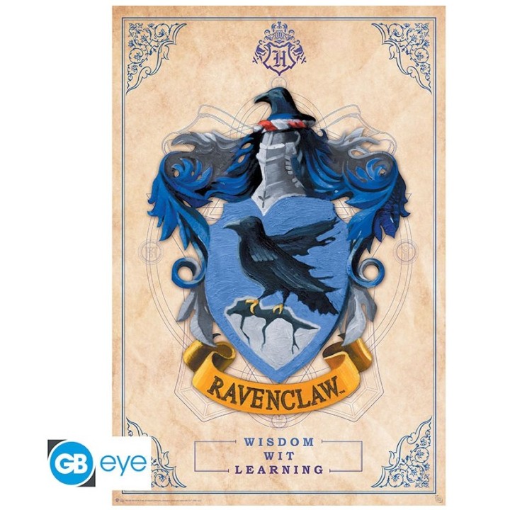 ABYSTYLE HARRY POTTER - Poster grande: "Corvonero" (91.5x61)