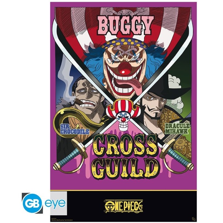 ABYSTYLE ONE PIECE - Poster Max (91.5x61): "Cross Guild"