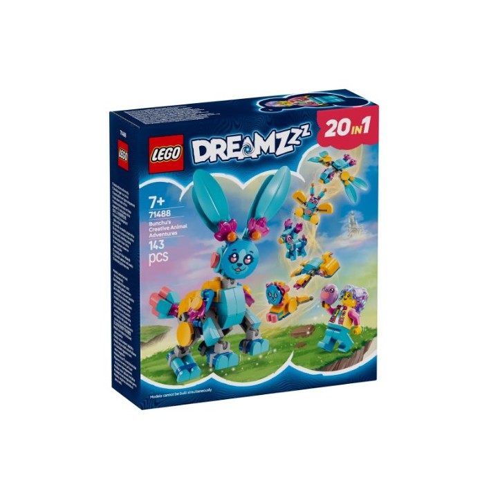 LEGO 71488 Avventure animali creative di Bunchu