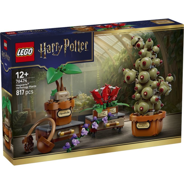 LEGO 76474 HARRY POTTER - Piante di erbologia di Hogwarts