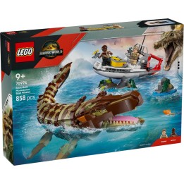 LEGO 76974 L’attacco del Mosasauro in mattoncini