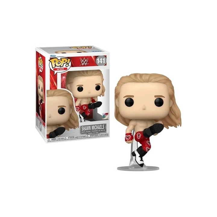 FUNKO POP WWE: WWE- Heartbreak Kid (Sweet Chin Music) 9 cm