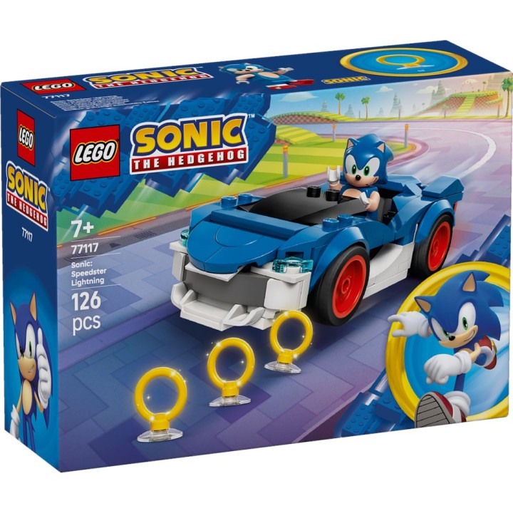 LEGO 77117 Sonic the Hedgehog - Sonic: Fulmine supersonico