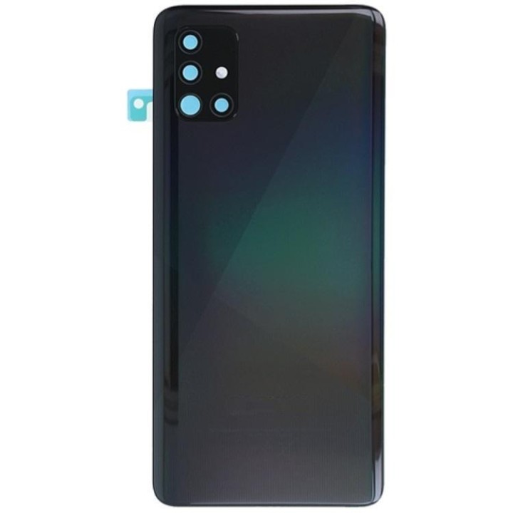 COVER POSTERIORE PER SAMSUNG GALAXY A51 A515F NERO