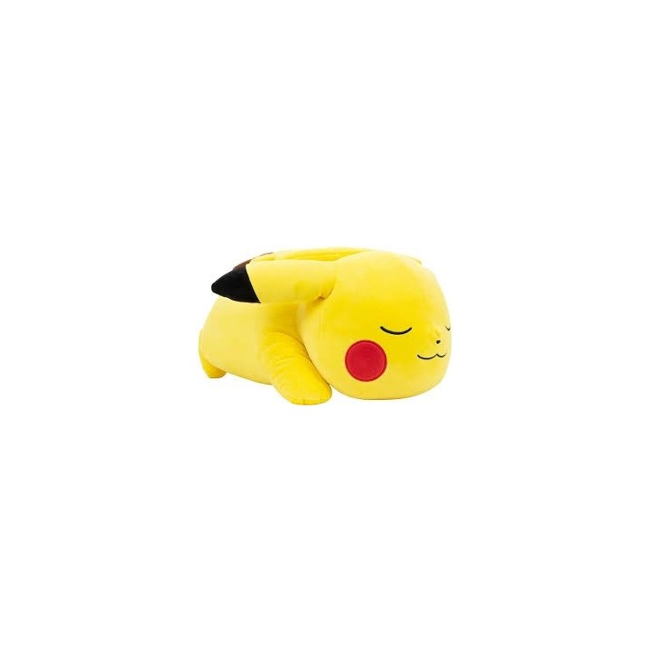 JAZWARES Peluche: Pokemon - Sleeping Pikachu 45cm