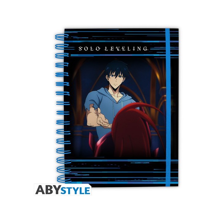 ABYSTYLE - SOLO LEVELING - Notebook A5 Spiral "Jinwoo Arise"