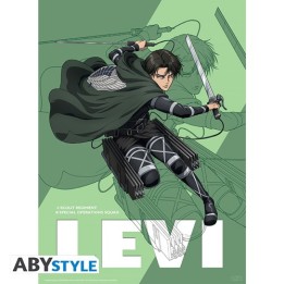 ABYSTYLE ATTACK ON TITAN - Poster piccolo: "Season 4 Levi" (52x38)