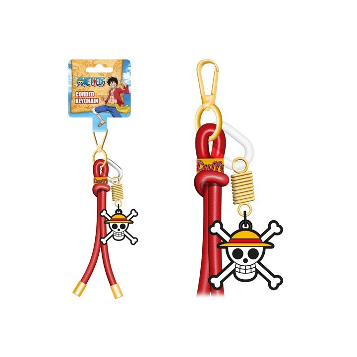 PYRAMID ONE PIECE (LUFFY) CORD KEYCHAIN