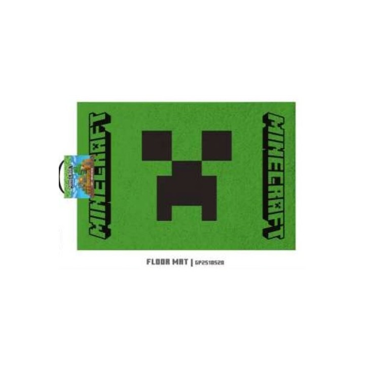 PYRAMID MINECRAFT (CREEPER) SHAPED MAT