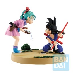 BANPRESTO 84307 - Ichibansho Figure Son Goku & Bulma (Fantastic Adven.