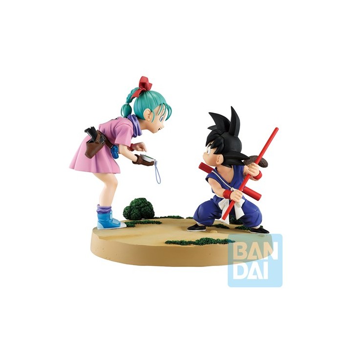 BANPRESTO 84307 - Ichibansho Figure Son Goku & Bulma (Fantastic Adven.