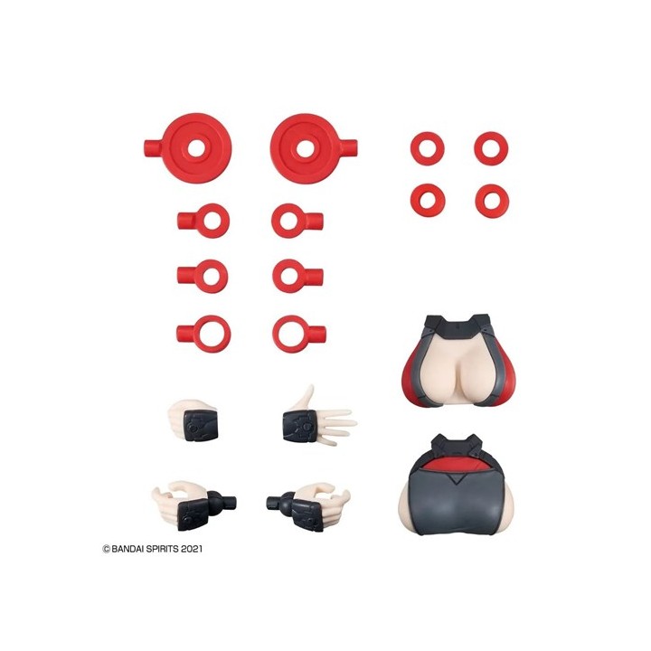 BANDAI 30MS OPTION PARTS SET 29 (ACTION WEAR B) COLOR B