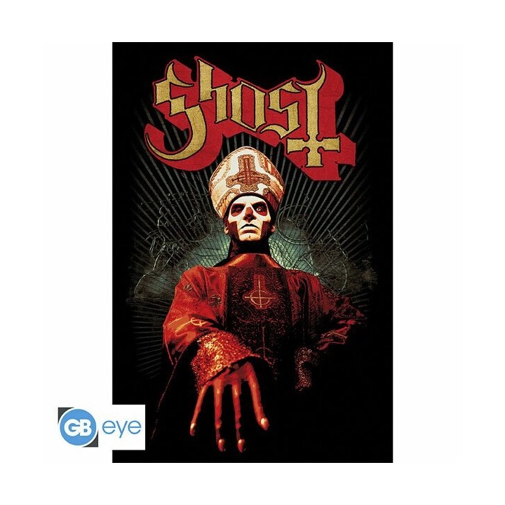 ABYSTYLE GHOST - Poster grande: "Papa Emeritus" (91.5x61)