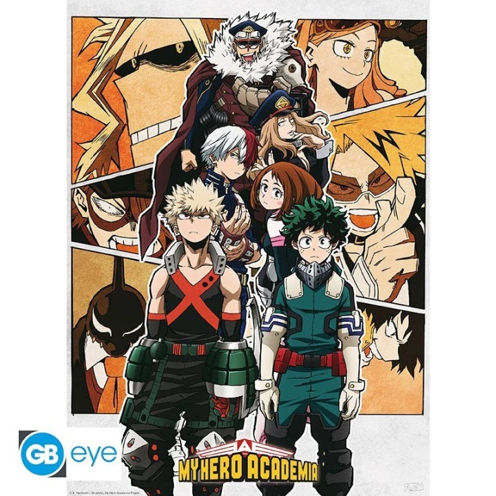 ABYSTYLE MY HERO ACADEMIA - Poster 52x38 :"Group"