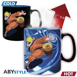 ABYSTYLE NARUTO - Tazza termosensibile 460 ml: "Naruto & Sasuke"