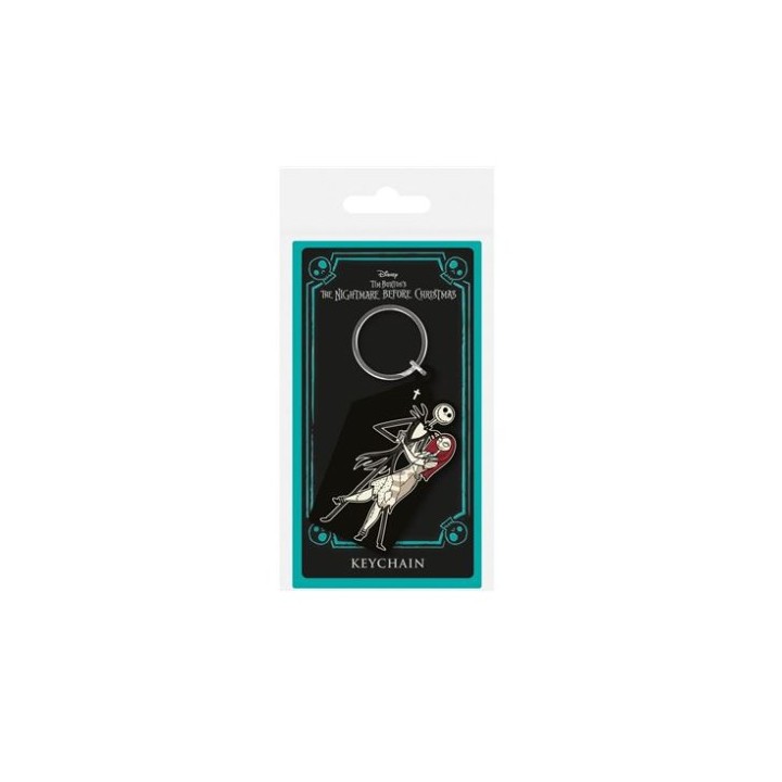 PYRAMID THE NIGHTMARE BEFORE CHRISTMAS (JACK & SALLY COFFIN) PVC PORTACHIAVI