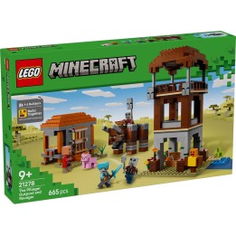 LEGO 21278 MINECRAFT - L’avamposto del saccheggiatore e predone