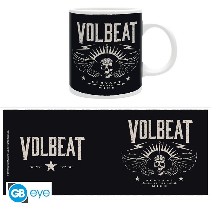 ABYSTYLE VOLBEAT - Tazza 320 ml : "Servant of the Mind"