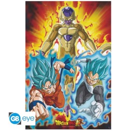 DRAGON BALL SUPER - Poster Maxi 91.5x61 :" Golden Frieza"