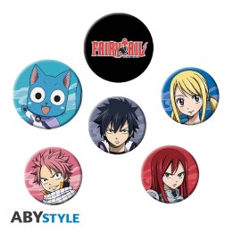 ABYSTYLE FAIRY TAIL - Set 6 Spille: personaggi