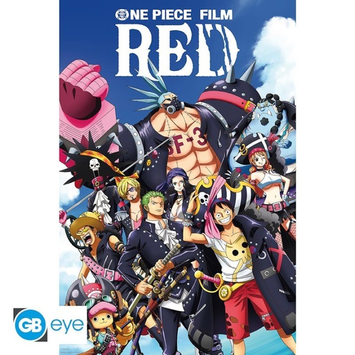 ABYSTYLE ONE PIECE: RED - Poster grande: "Full Crew" (91.5x61)