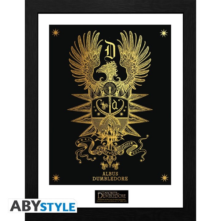 ABYSTYLE FANTASTIC BEASTS - Poster Incorniciato: "Albus Dumbledore"