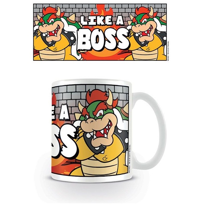 PYRAMID NINTENDO SUPER MARIO - Tazza 315 ml: "Like A Boss"
