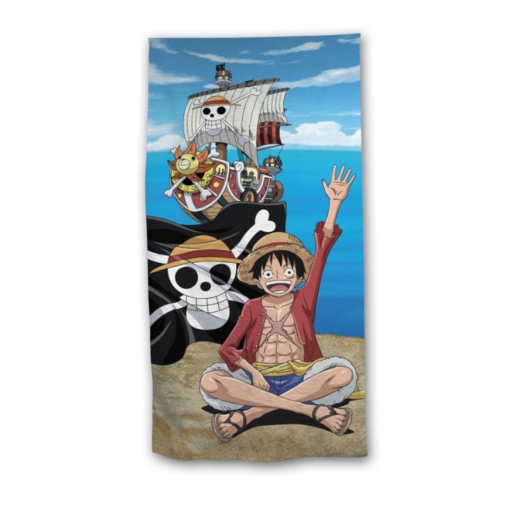 ONE PIECE - Asciugamano / Telo mare "Luffy" (70 x 140cm)