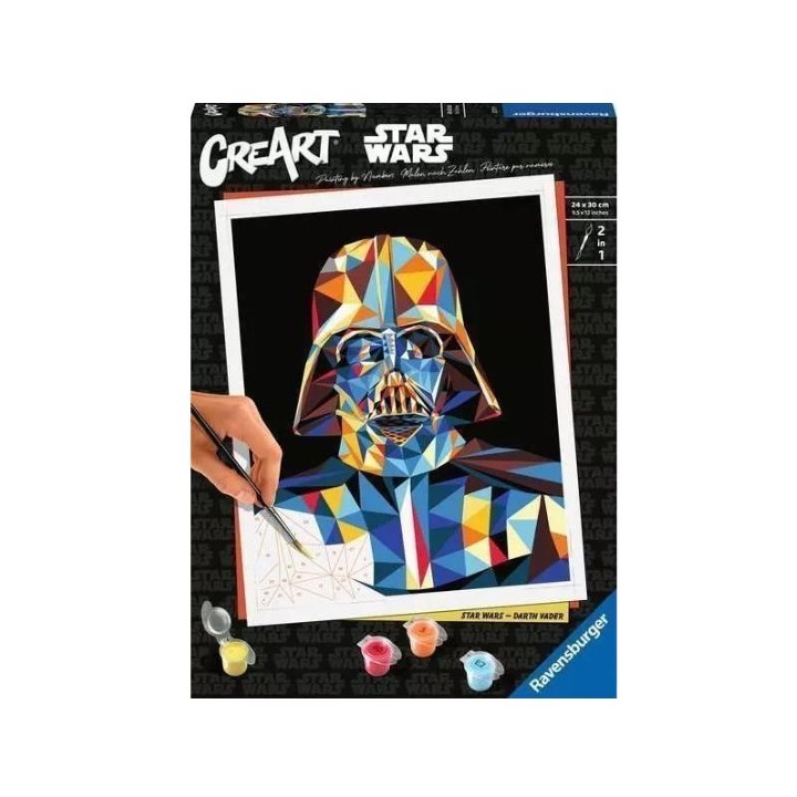 RAVENSBURGER CreArt Serie Trend C licensed - Polygon Starwars Darth Vader