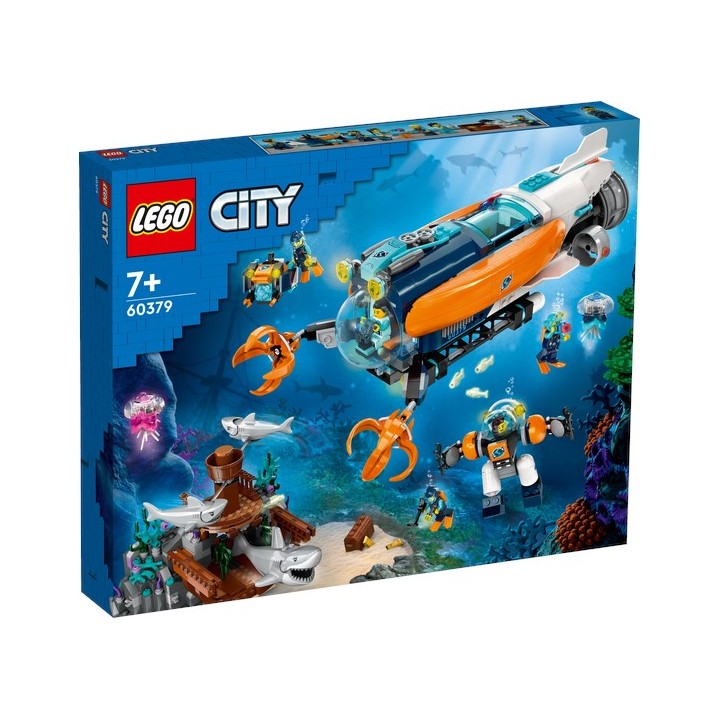 LEGO 60379 Sottomarino per esplorazioni abissali