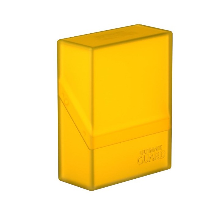 ULTIMATE GUARD Boulder Deck Case 40+ Standard Size Amber