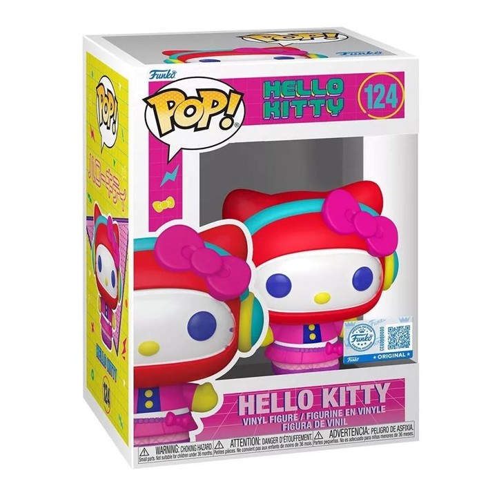 FUNKO POP Sanrio: Hello Kitty - 124 Hello Kitty Arcade (Exclusive) 9 cm