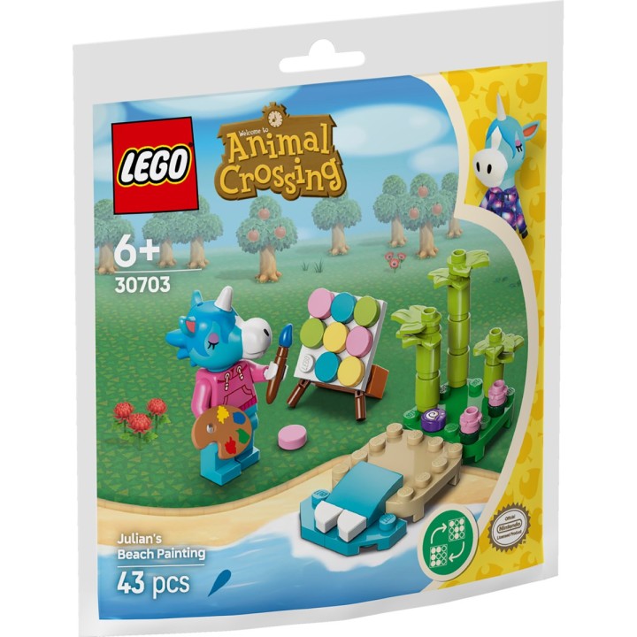 LEGO 30703 Giuliano dipinge sulla spiaggia