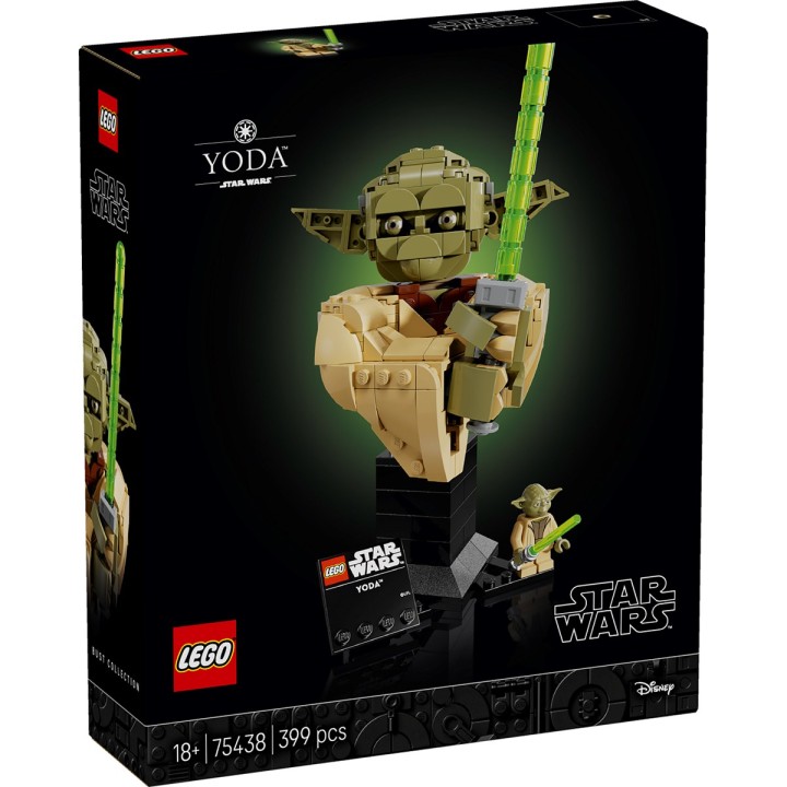 LEGO 75438 STAR WARS - Busto di Yoda V29