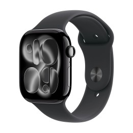 APPLE WATCH SERIES 11GPS46MMJET BLACK ALUMINIUM CASE WITH BLACK SPORT.