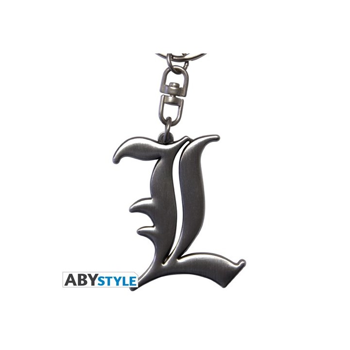 ABYSTYLE DEATH NOTE - Portachiavi 3D "Simbolo L"