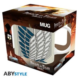 ABYSTYLE ATTACK ON TITAN - Tazza 320 ml : " Badge "