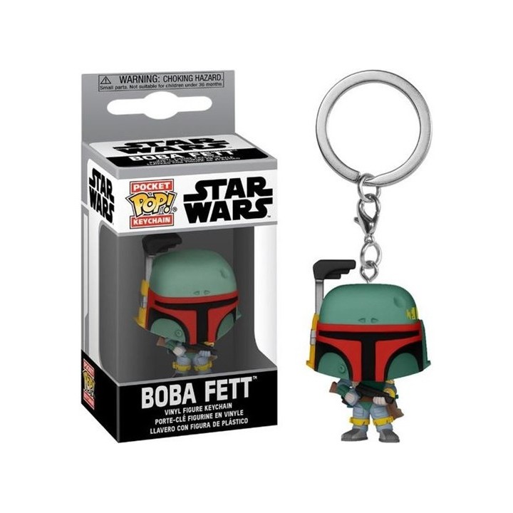 FUNKO POP Keychain: Star Wars - Boba Fett (REPRINT 02/27)