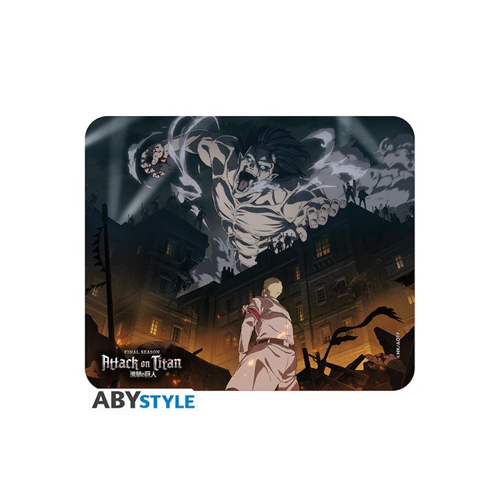 ABYSTYLE ATTACK ON TITAN - Mousepad: "Season 4 Key Art"