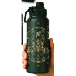PYRAMID THE LEGEND OF ZELDA (TRIFORCE) METAL CHUGGER BOTTLE