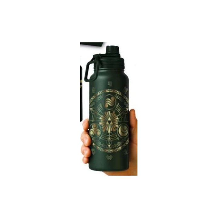 PYRAMID THE LEGEND OF ZELDA (TRIFORCE) METAL CHUGGER BOTTLE